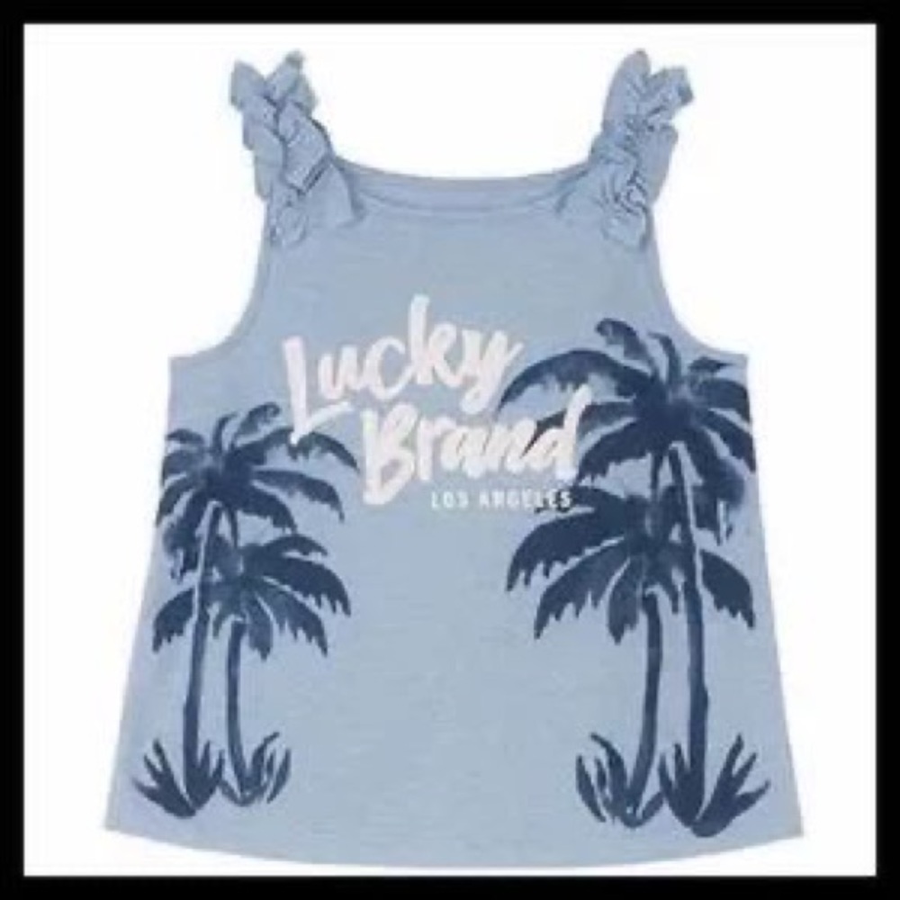 LUCKY BRAND Blue Tie Dye Girls
2 Piece Shorts Set - Picture 4 of 7